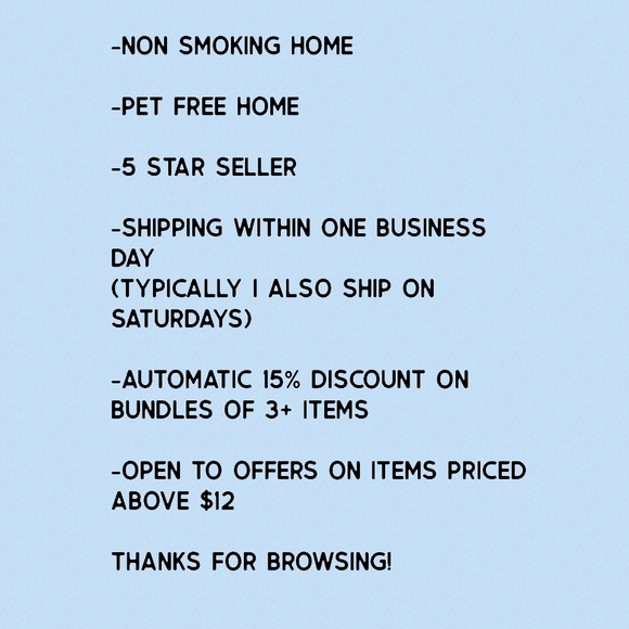 ♥️ ONE DAY SALE- PRICE IS FIRM- DELETING AND RELISTING AFTER SALE - Picture 9 of 9